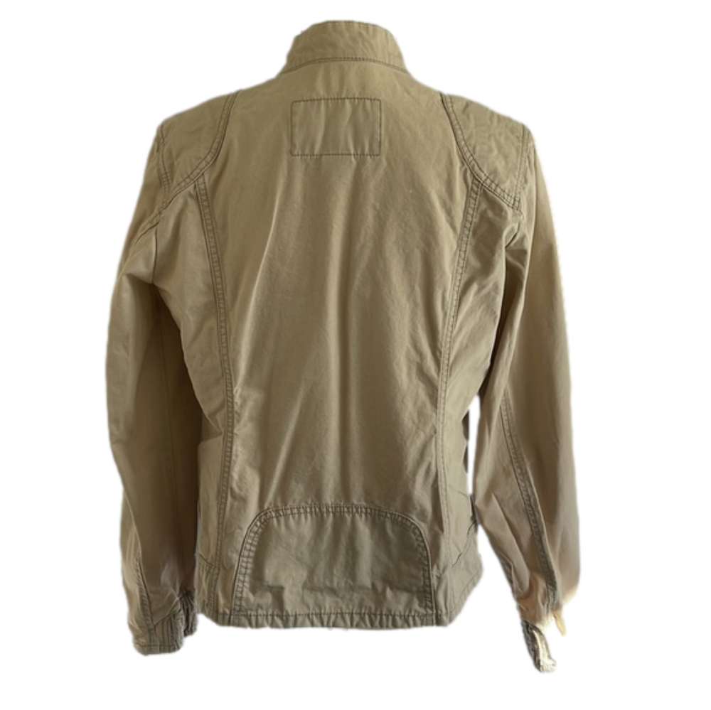 Eddie Bauer light khaki moto jacket - Medium - Picture 2 of 7